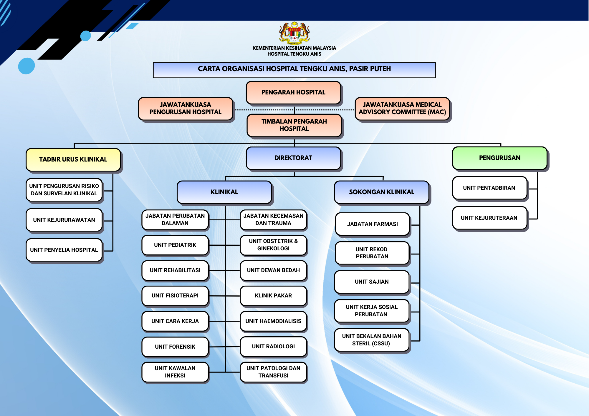 Carta Organisasi HTA